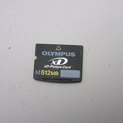 Olympus 512MB XD Picture Card Type-M Memory Card Olympus Fujifilm Tested • £24.99