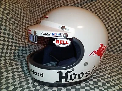 Vintage  Bell Star 120 Helmet 70 Snell 7 3/4 Racing  Visor Simpson Arai Shoei  • $299