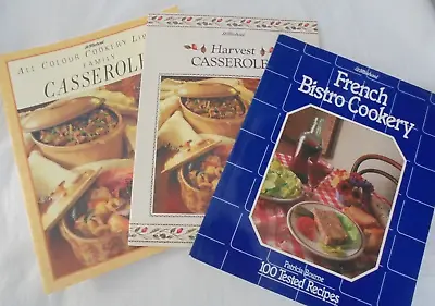 Vintage St Michael Marks And Spencer Cookery Books X3 Casseroles French Bistro • £6.99