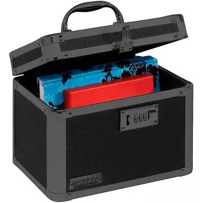 Vaultz Locking Security Box Tactical Black • $39.99