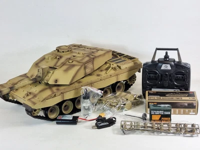 £219.99 • Buy 1:16 RC Tank Challenger BB Smoke Sound IR Heng Long V7 Metal Upgrade Battery UK