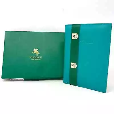 Unisex Visconti Soft Leather Passport Wallet Size OS - Aqua • $25