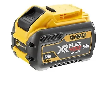 £109.95 • Buy Dewalt DCB547 18v / 54v XR FLEXVOLT 9.0ah Battery DCB547-XJ Cordless Flex Volt