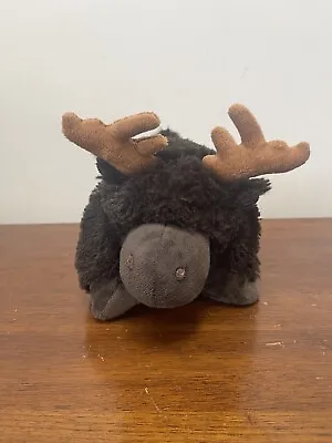 Pillow Pets Pee-Wees Cute Super Soft Moose 100% Polyester Fiber 11 Inches Flat • $7.50