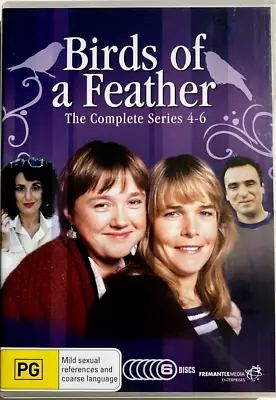 BIRDS OF A FEATHER Series 4 - 6 6xDVD BBC Region 4 New & Sealed Free Postage • $39.99