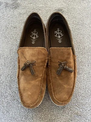 £7.99 • Buy MENS NEXT SUEDE TASSEL Tan LOAFERS SIZE 10