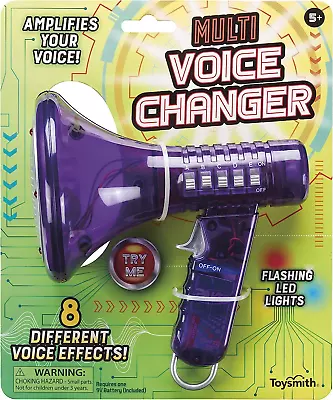 Toysmith Tech Gear Multi Voice Changer Amplifies 1 Pack Assorted Color  • $33.30