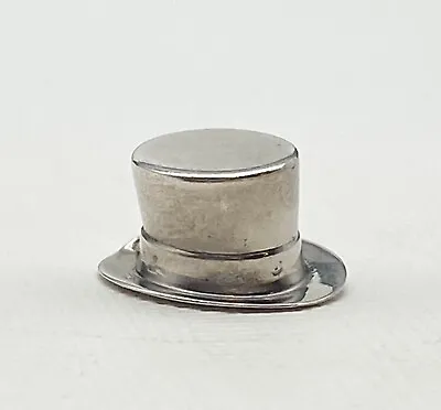 Vintage Sterling Silver Top Hat Charm • $10