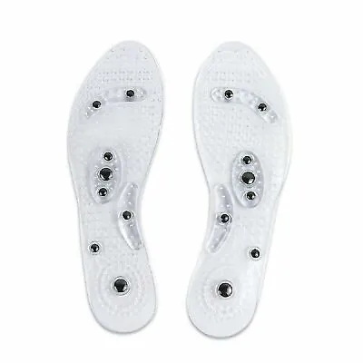 Magnetic Insole Massage Insole Magnetic Pad Relieve Foot Fatigue Relax Sole • £4.99