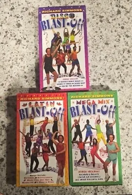Vintage Richard Simmons Fitness Exercise Videos VHS Lot Of 3 • $12