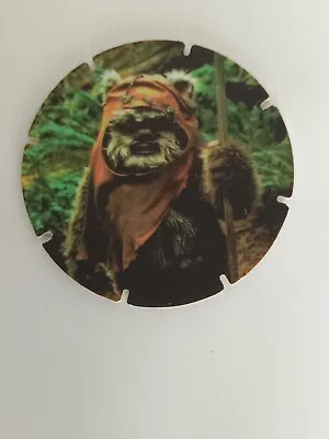 Star Wars Tazos/Pog Vintage 1996 No 33  Wicket The Ewok Disc By Walkers • £1.19