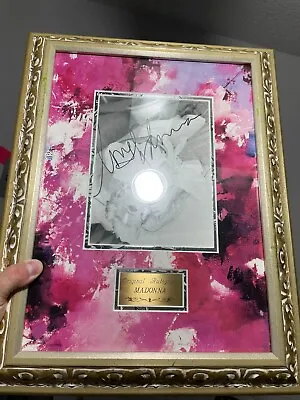Madonna Signed Autographed Framed Photo Walt Disney World Co. JSA LOA • $2999.99