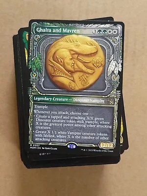 Custom Commander Deck ~ Dinosaur & Vampire Tokens ~ Ghalta And Mavren ~ EDH MtG • $71.99