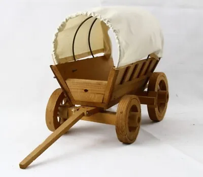 $29.99 • Buy Vintage Handmade Wooden Covered Wagon