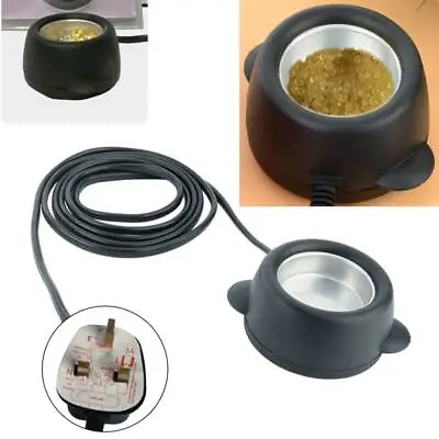 30W Hot Glue Pot Melting Glue Pot Stove Hot Melt Electric Glue Pot UK Plug NEW • £15.68