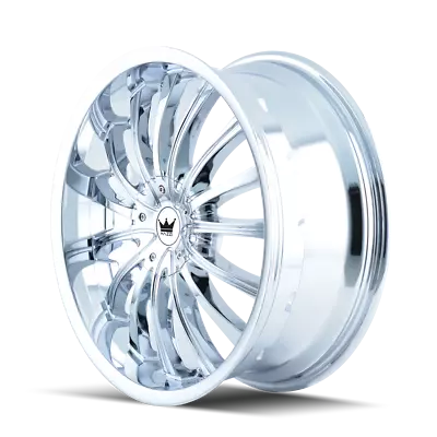 1 New 20X8.5 Mazzi Hype Chrome Wheel/Rim 5x112 ET40 351-2809C • $285.81