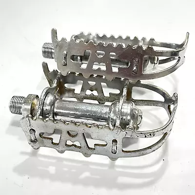 Vintage Mikashima MKS Road Racing Pedals Made In Japan 9/16 • $59.95