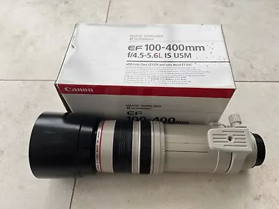 Canon EF 100-400 Mm F/4.5-5.6 L Is USM Telephoto Zoom Lens • £210