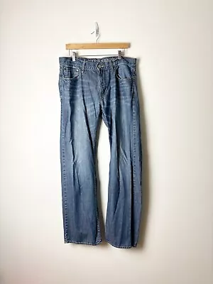 AMERICAN EAGLE • Men’s Low Rise Boot Cut Jeans Cotton Size 34x34 • $26