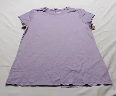 Ibex Women's Journey Breathable Short Sleeve Crew Shirt DD7 Wild Iris Medium • $21.59