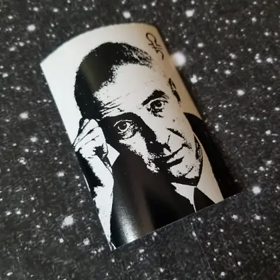 ♆ Oppenheimer 4 X 3  Waterproof Vinyl Sticker [💪 HQ Durability!] Death Saturn • $5.16