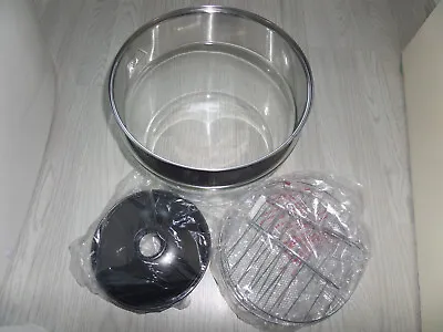 £29.98 • Buy Halogen Oven Spares 12l Bowl Extender Ring High Low Rack Rice Pot Tong Mesh Tray