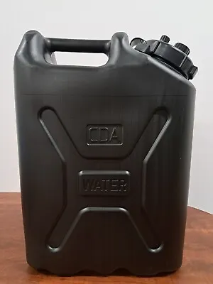 NEW GENUINE Scepter Military Water Can 5 Gallon Black Water Jug - 04603 • $46.99