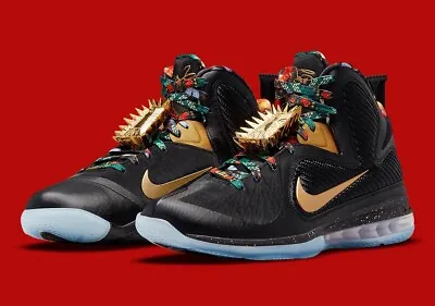 Nike Lebron 9 'Watch The Throne' (2022) Gold Mens Size US 9 Sneakers Rare New✅ • $251.95