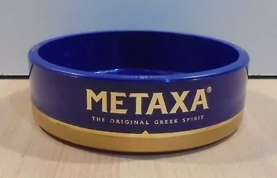 Metaxa Greek Cognac Advertisign Vtg Plastic Ashtray • $19.99