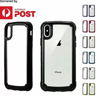 Shockproof Case Cover Hybrid Tough IPhone Xs Max Case Xr X/ Xs 6s/ 6/ 7/ 8 Plus • $10.99