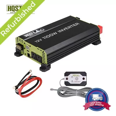 HQST 1100W Modified Sine Wave Inverter 12V DC To 120V AC Converter W/ USB Ports • $89.99