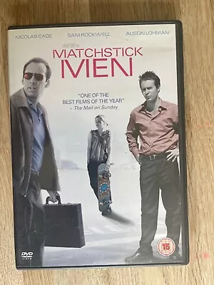 Matchstick Men - DVD - With Nicolas Cage • £3.95