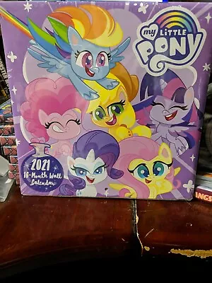 My Little Pony 2021 16 Month Wall Calendar 10 X10  New Free Shipping • $7.29