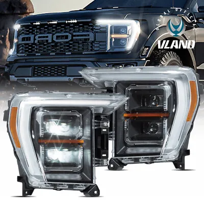 2021 2022 2023 Ford F150 Halogen /xenon/LED Type Headlights Headlamps Pair LH+RH • $689.99