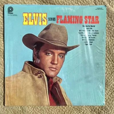 Elvis Flaming Star 1969 STEREO Vintage Vinyl Record • $4.75