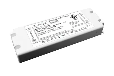 12V 60W Dimmable CV DC LED Driver UL Approved • $36.99