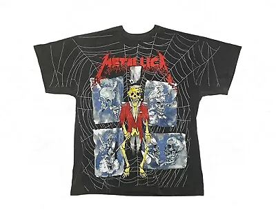 Vintage Metallica  Ringmaster  Pushead AOP  T-Shirt / XL Single-stich Reprint • $89.99