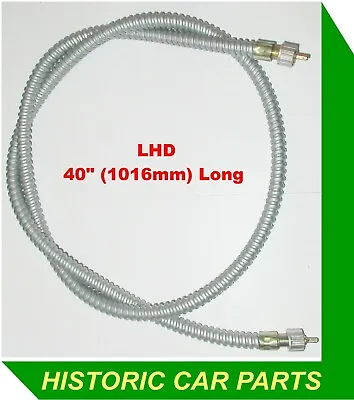 40  REV COUNTER TACHOMETER CABLE For LHD MG TD & TF Midget 1250 1950-55 • $93.37