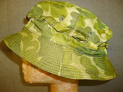 SILK JUNGLE HAT - Parachute Fabric - ARVN USSF - Size 55 - SMALL - Vietnam War • $71.25