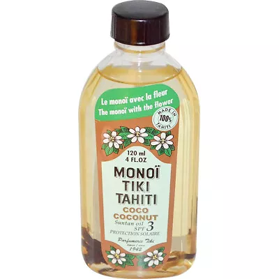 Monoi Tiare Tahiti Coco Coconut Oil SPF 3 4 Oz • $16.93