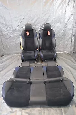 $849.99 • Buy 2015 Subaru Wrx Sti Lauch Edition Oem Black N Blue Recaro Front N Rear Seats