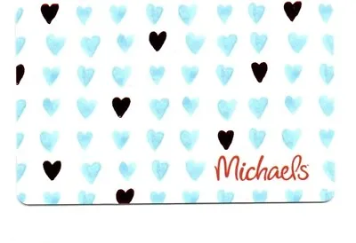 Michaels Hearts Gift Card No $ Value Collectible • $2.49