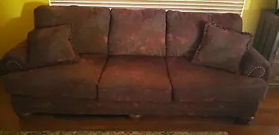 $241 • Buy Ashley GENTLY Used Couch, Oversized Chair W/Ottoman (NEW-appearance) N/R Or B/O