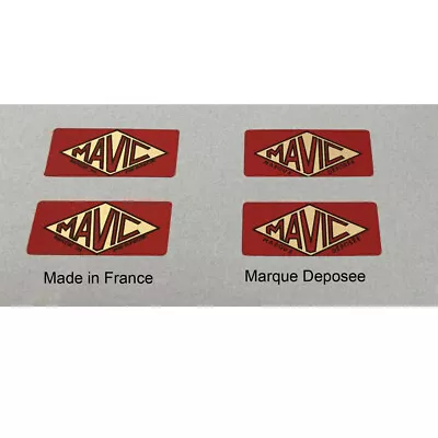 Mavic Made In France Or Marque Deposee Rim Decals. Two Per Sale Choices  • $9.95