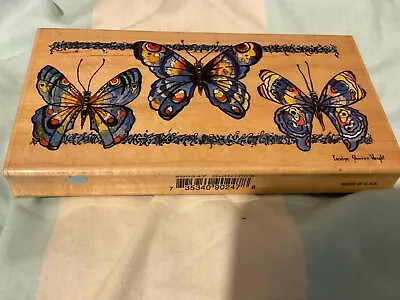 £5.50 • Buy Large Butterfly Rubber Stamp