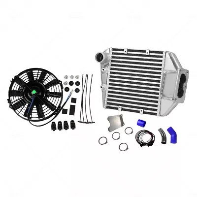 Intercooler Kit & Fan Suitable For Toyota Landcruiser 80 100 105 Series 1HZ 4.2L • $333.95