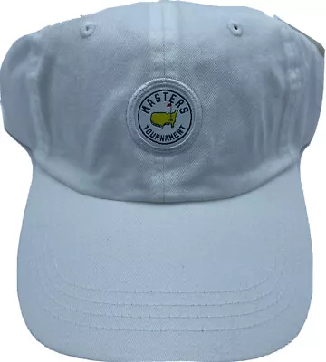 2022 Masters White Circle Patch Cotton Hat Augusta National Golf New • $44.96