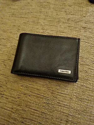 Calvin Kline Leather Wallet Black  • £20