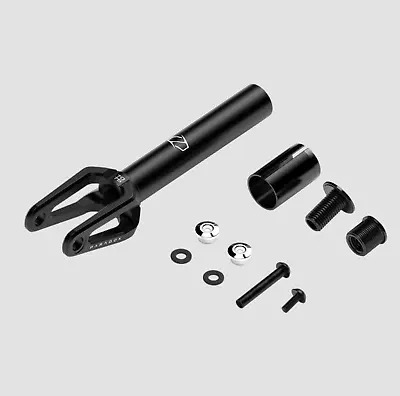 $91.46 • Buy Fuzion Paradox Scooter Fork, Matte Black - 24 & 30mm Spacers For 8 & 12std Axles