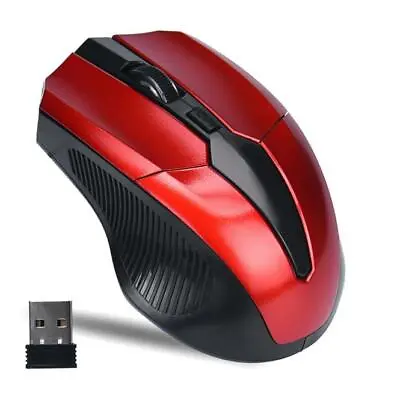 $13.06 • Buy 2.4GHz Optical Mouse Cordless USB Receiver PC Computer Wireless For Laptop HB